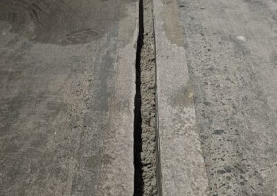 Expansion joint before