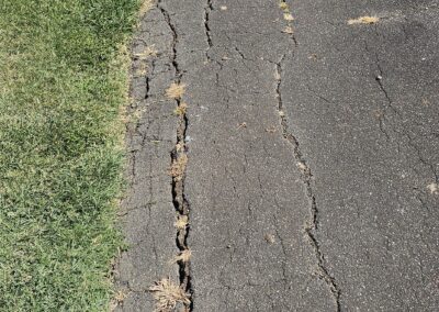 Cracks left unrepaired